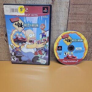 The Simpsons: Hit & Run (PlayStation 2, 2003) No Manual